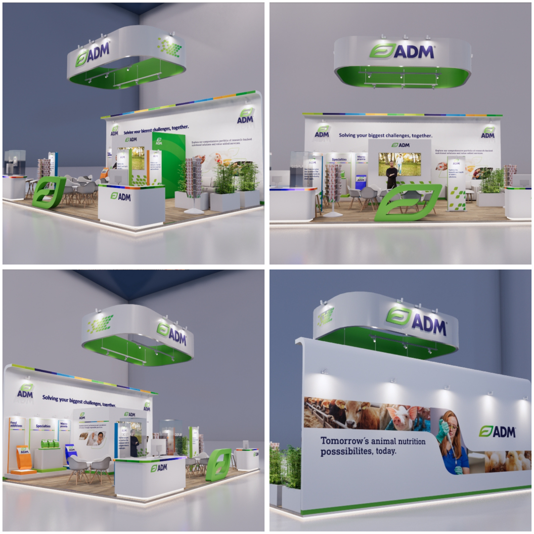 Portfolio Preview - ADM ILDEX2024 Booth - Crowd Creative Network