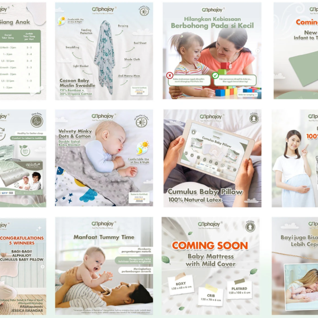 Portfolio Preview - Alphajoy Design Subcription - Crowd Creative Network