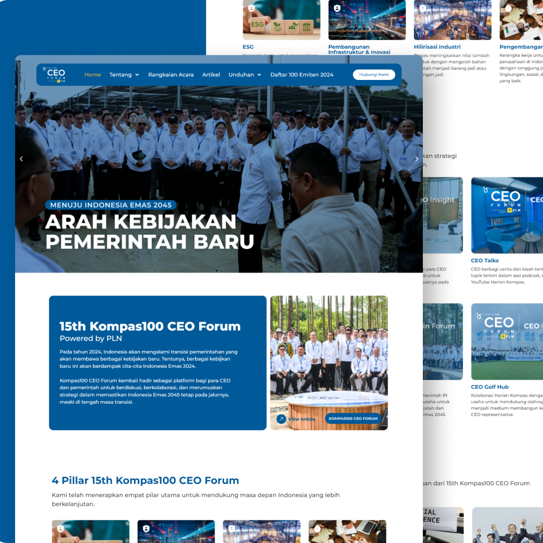 Portfolio Preview - Kompas 100 CEO Forum 2024 - Crowd Creative Network