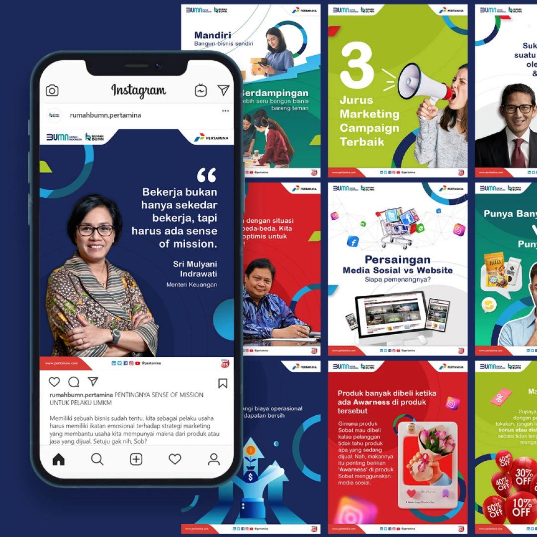 Portfolio Preview - Rumah BUMN Pertamina- Crowd Creative Network